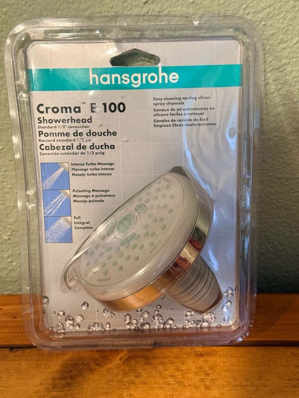 Hansgrohe Croma E 100 Showerhead Chrome 04071000